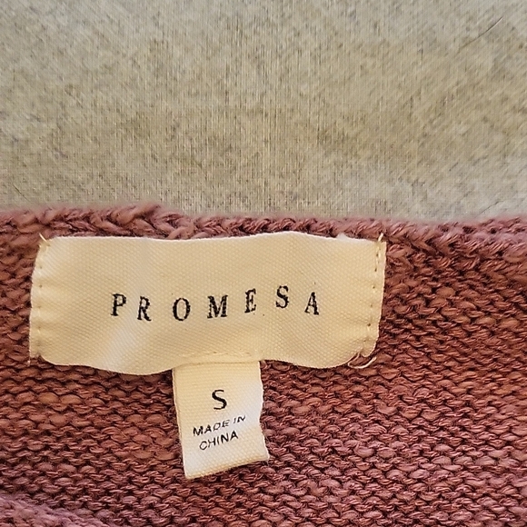 Promesa Purple Smiley Face Sweatshirt - Picture 2 of 4